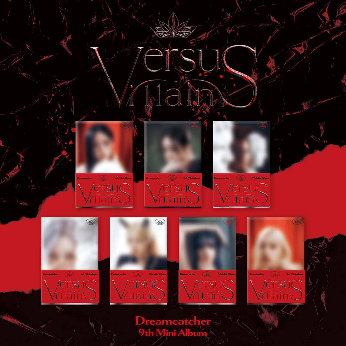 

Dreamcatcher - 9th Mini Album: VillainS [POCA ALBUM] [1 out of 7 randomly sent]
