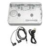Portable Cassette Compact Personal Walkman Cassette Tape Player with Auto Reverse Headphone Stereo Clear FM Auto Reverse Function Player, Recorder,