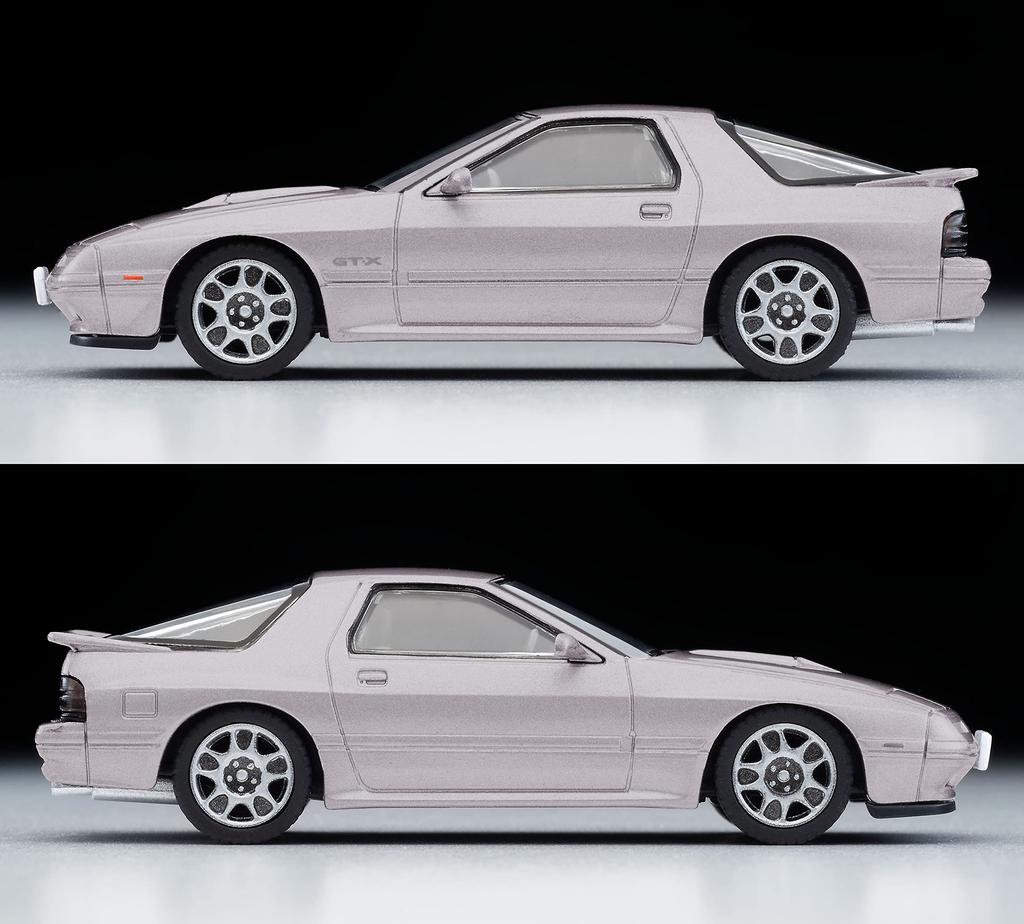 Tomica Limited Vintage Neo 164 LV-N192h Mazda Savanna RX-7 GT-X Winning Silver M 1989 Finished Product
