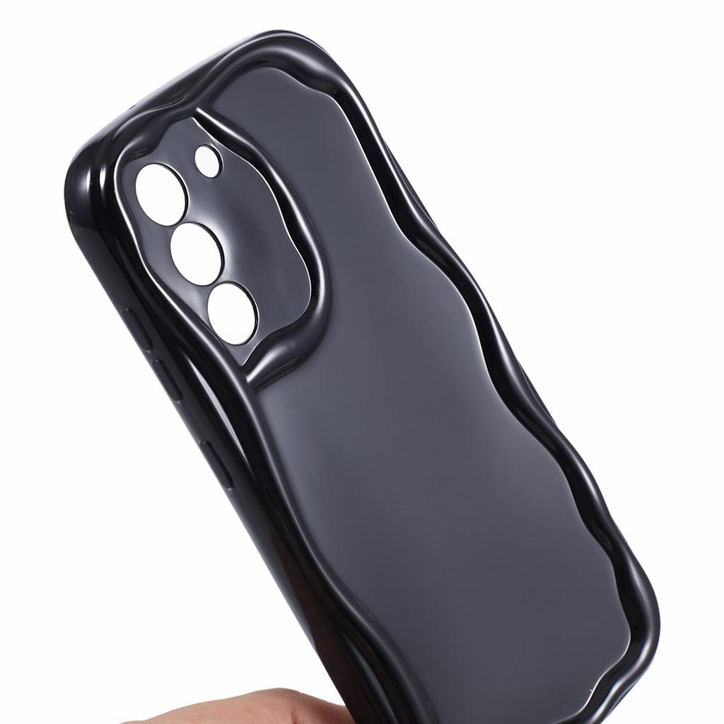 Série YX Pro Samsung Galaxy S21 FE 5G Pouzdro Vlnový design Měkký TPU Kryt na telefon (Přesný výřez)