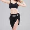 Modern Belly Dance Waist Chain With Water Crystal Dangle For Women