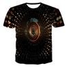 Psychedelische Muster 3D-bedruckte T-Shirts Herren Mode Lässig Streetwear Herren Sommer Lässig Kurzarm Sportoberteile Damen Kinder T-Shirts
