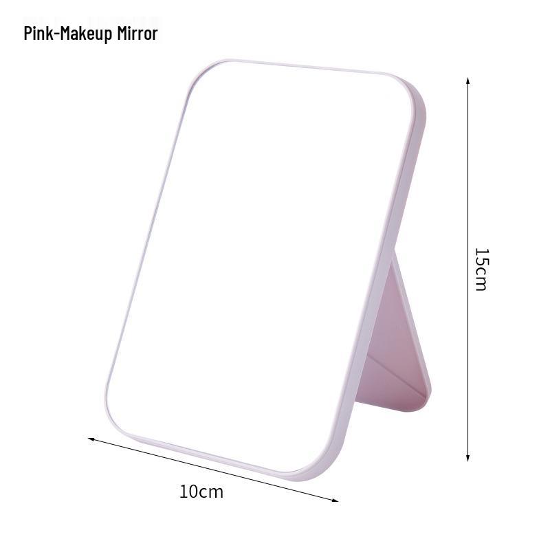 HD Square Folding Portable Makeup Mirror - Minimalist and Elegant Design