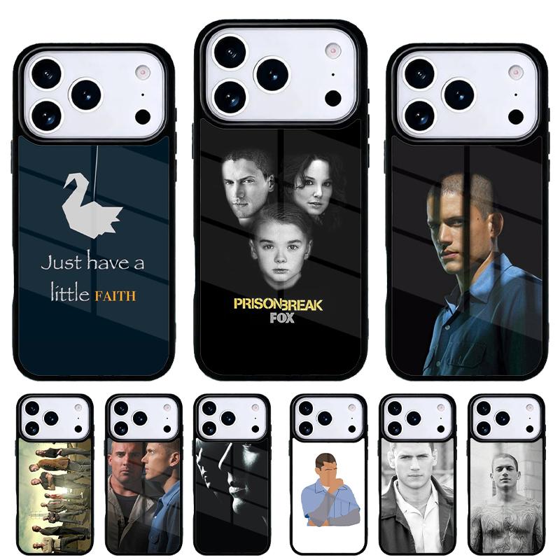 Prison Break soft Phone Case for iPhone 17 Air 16e 15 14 13 Pro Max Back Cover for 12 11 Pro Coque