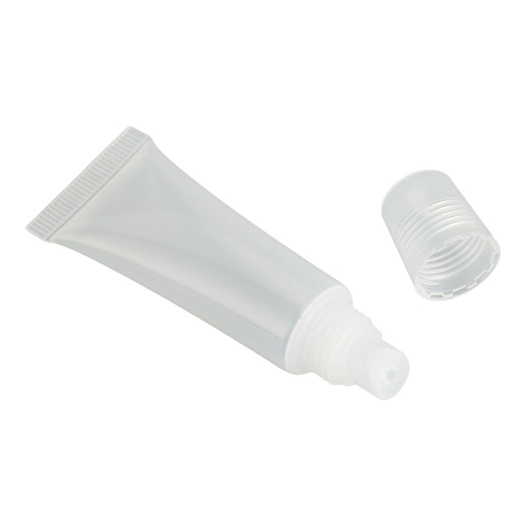 20 szt. 10 ml Tubki do Błyszczyka Profesjonalne Puste Pojemniki do Balsamu do Ust do Napełniania na Kosmetyki DIY