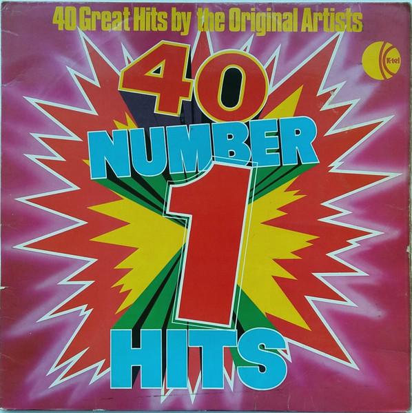 

LP Record VARIOUS 40 Number 1 Hits NE1008 KTel 1977 UK Irela Rock Used