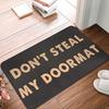 Funny Quote Doormat, "Please Take Off Shoes" Print Rug Humorous Phrase Print Rug for Cozy Home Bedroom  Balcony Decor