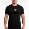 Sweet Tooth Chocolate Candy Lovers I Love Candy Tshirt Summer Casual Cotton Tee Oversized Streetwear Tops 100 Cotton