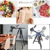 INNOREL Camera Tripod for DSLR Monopod Panoramic Rotating Center Overhead Aluminum 5 Lever Travel Smartphone with Storage RT20H Cameras, Convertible,