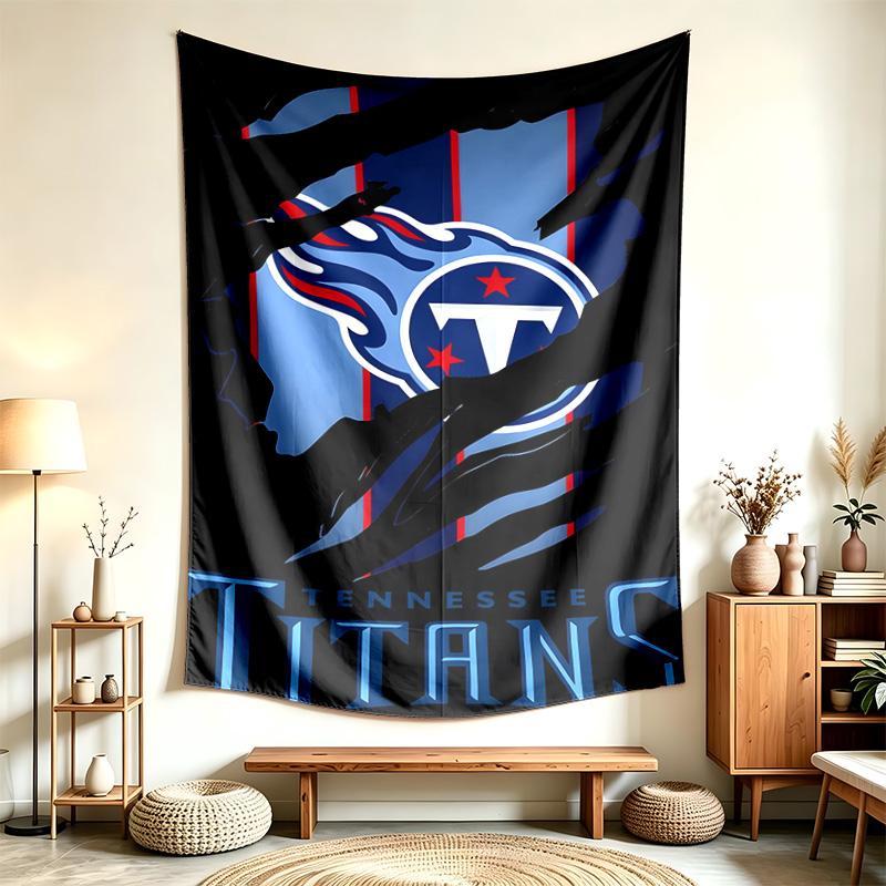 Tennessee Titans (23) Tapestry Suitable For Decorating Homes Dorms And Bedrooms Soft To The Touch And A Perfect Gift For Friends And Family