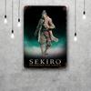 Sekiro Vintage Tin Sign Home Decor Wall Decor Art Wall Mural Room Decoration Decor Retro Metal Sign Plate Bar Posters