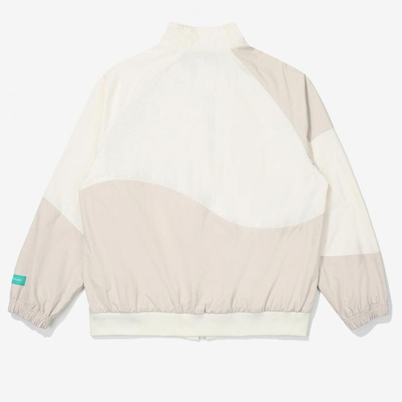 Bbc Earth Windbreaker Checkerboard  Ivory 