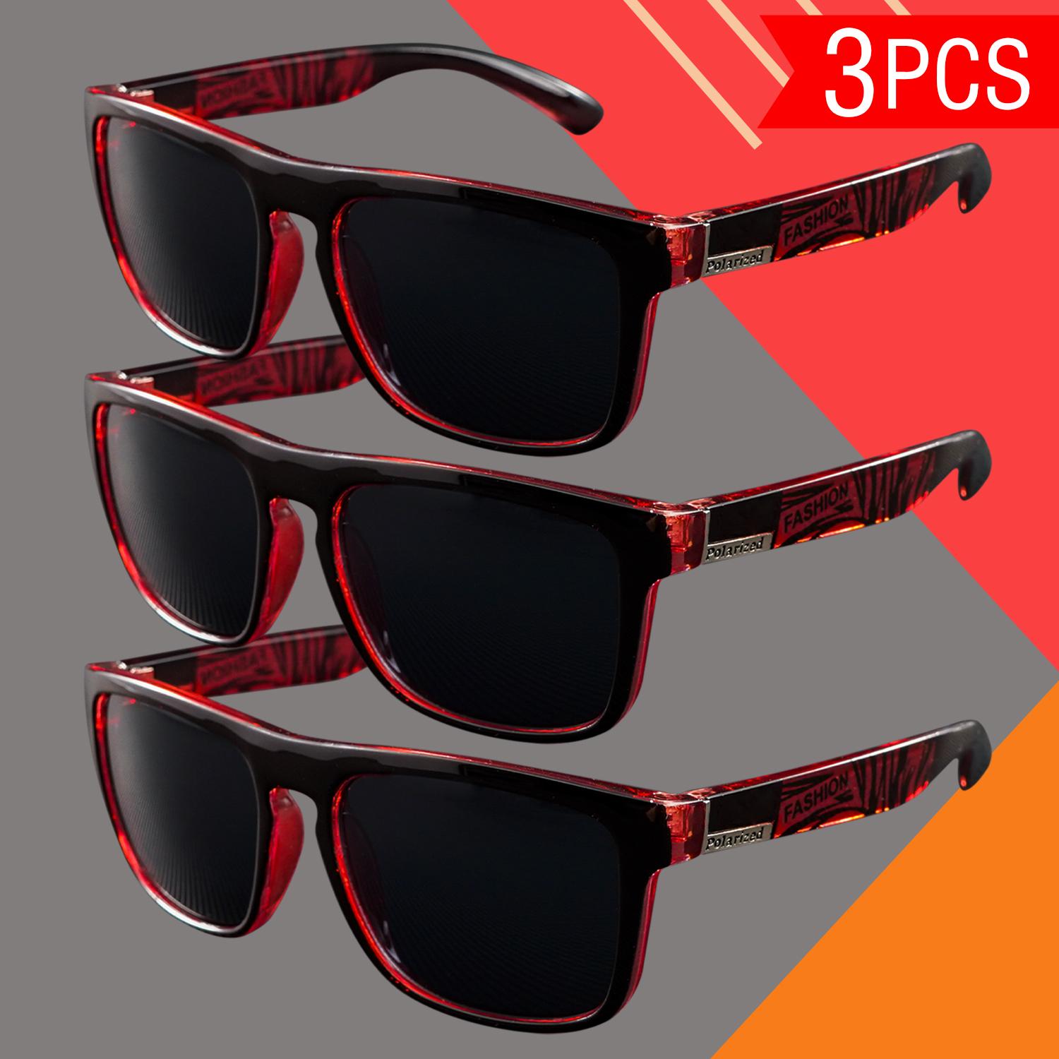 

3pcs Vintage Fashion Glasses for ladies and Men - Ideal for Casual and Formal Occasions Stylish Eyewear Durable Eyewear