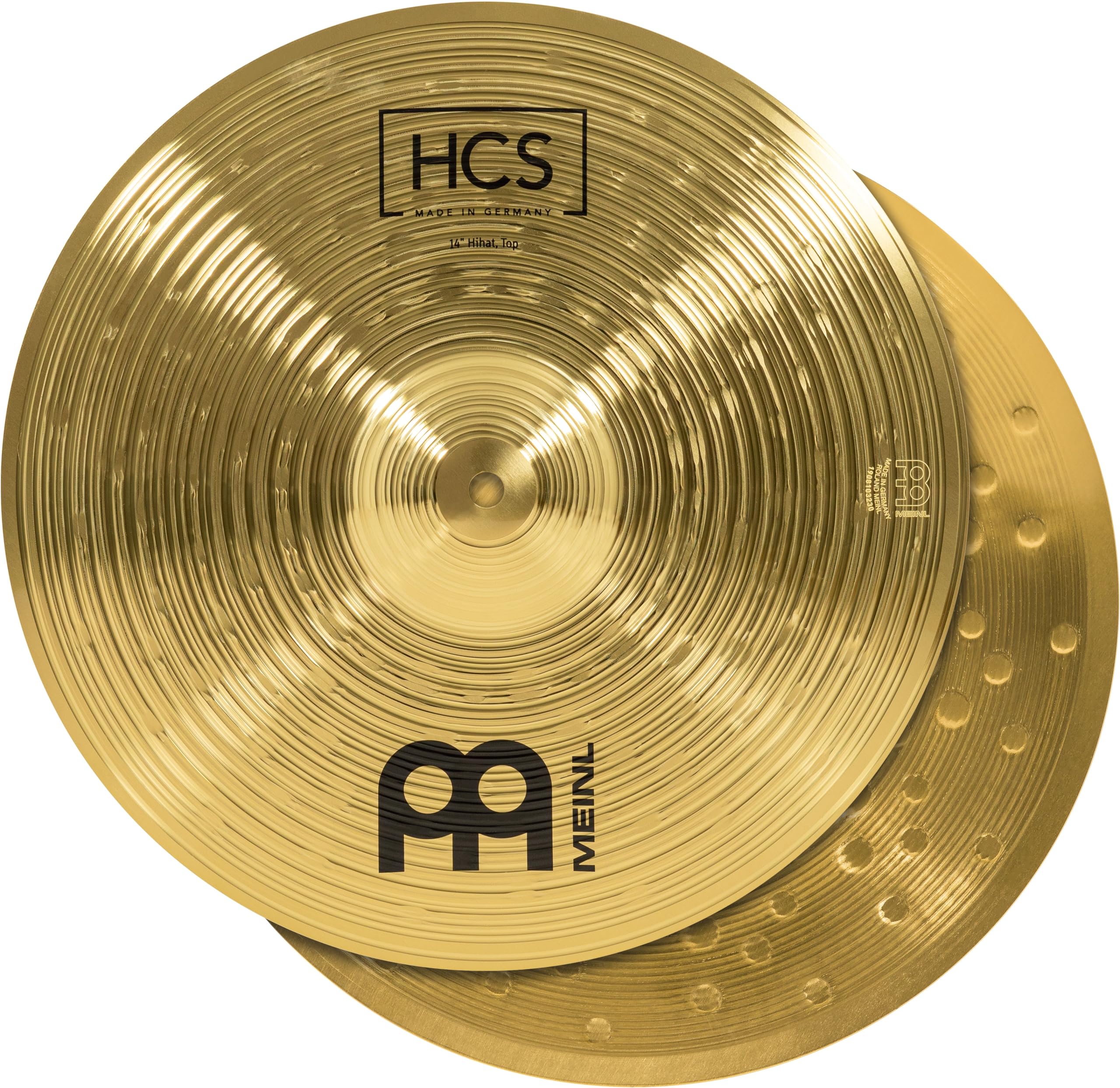 

Пара тарелок MEINL серии HCS Хай-хет HCS14H 14 дюймов [] золотой