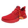 Foreign trade 2025 spring new men's shoes fly-woven breathable men's sports shoes trendy running soft-soled shoes men