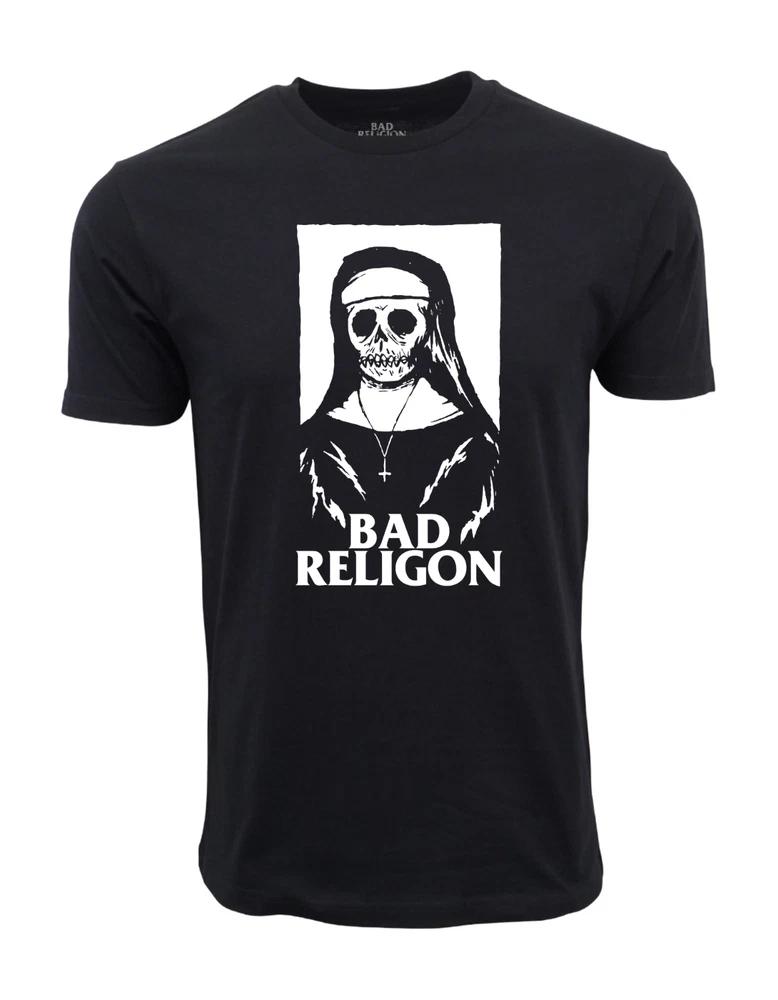 Bad Religion Skull Nun Graphic T Shirt S