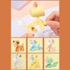 Mini Puppy Desk Lamp for Night Reading Deer Night Light Table Lamp Cute Table Pet Puppy for Baby Girl Women