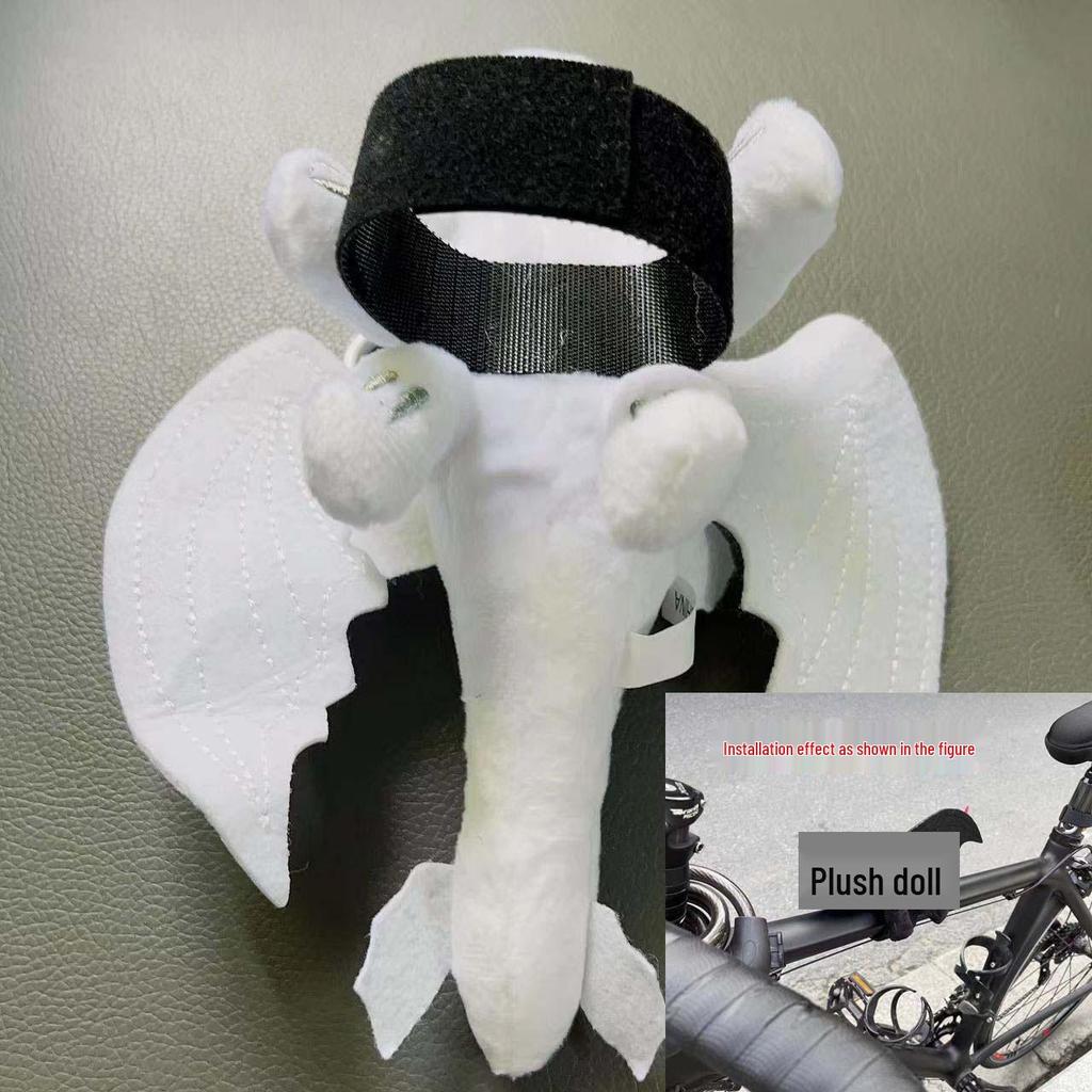 Pluszowa zabawka Bezzębny Smok - Dekoracja dachu samochodu i zawieszka na kask motocyklowy