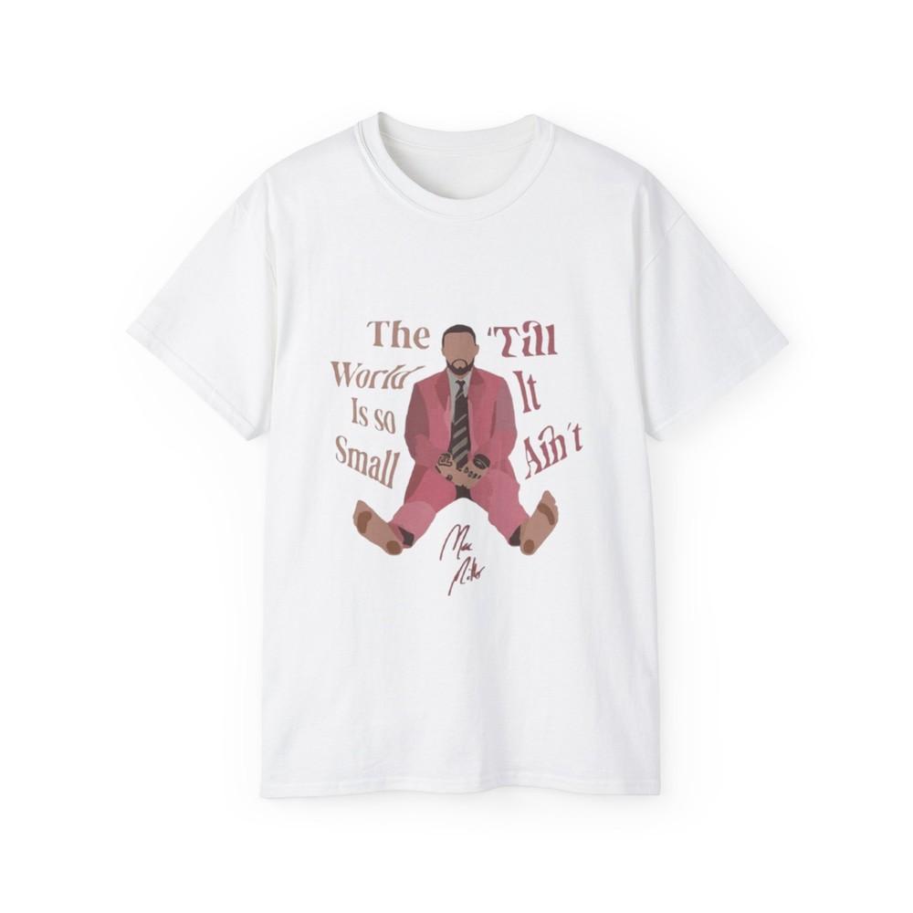 

Винтажная футболка с графикой Small World, Хип-хоп, Эстетика, Рэп, Трибьют, Милый подарок 4XL