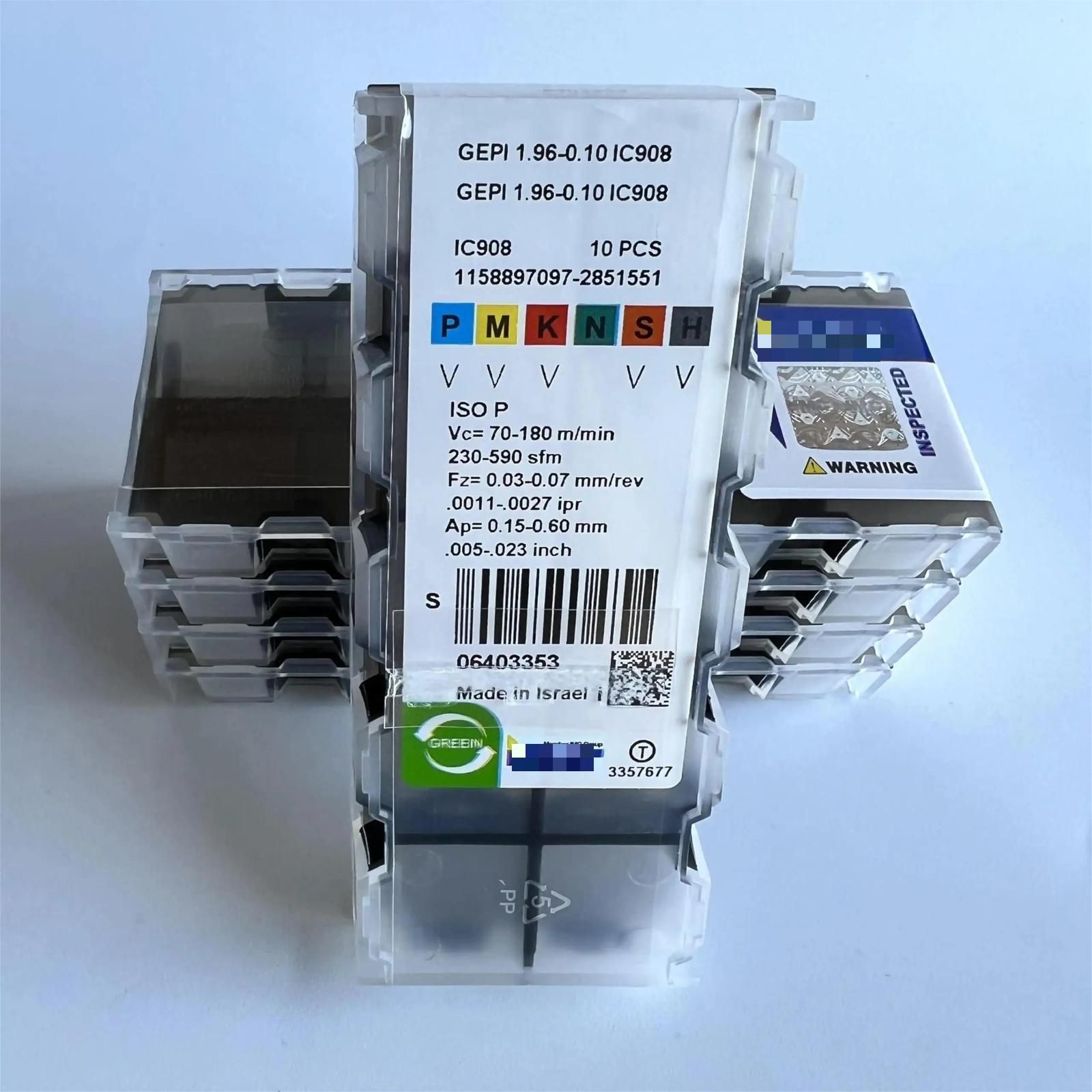 

GEPI1.96-0.10 IC908 /Industrial indexable Carbide Inserts 10 PCS