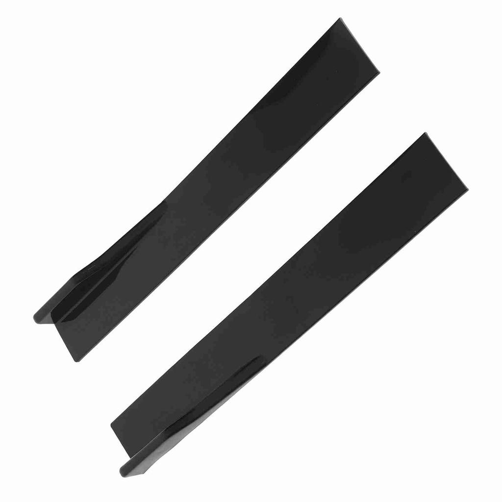2Pcs Car Side Skirt Rear Gloss Balck Side Skirt Winglet Diffuser Lip For Accord Civic