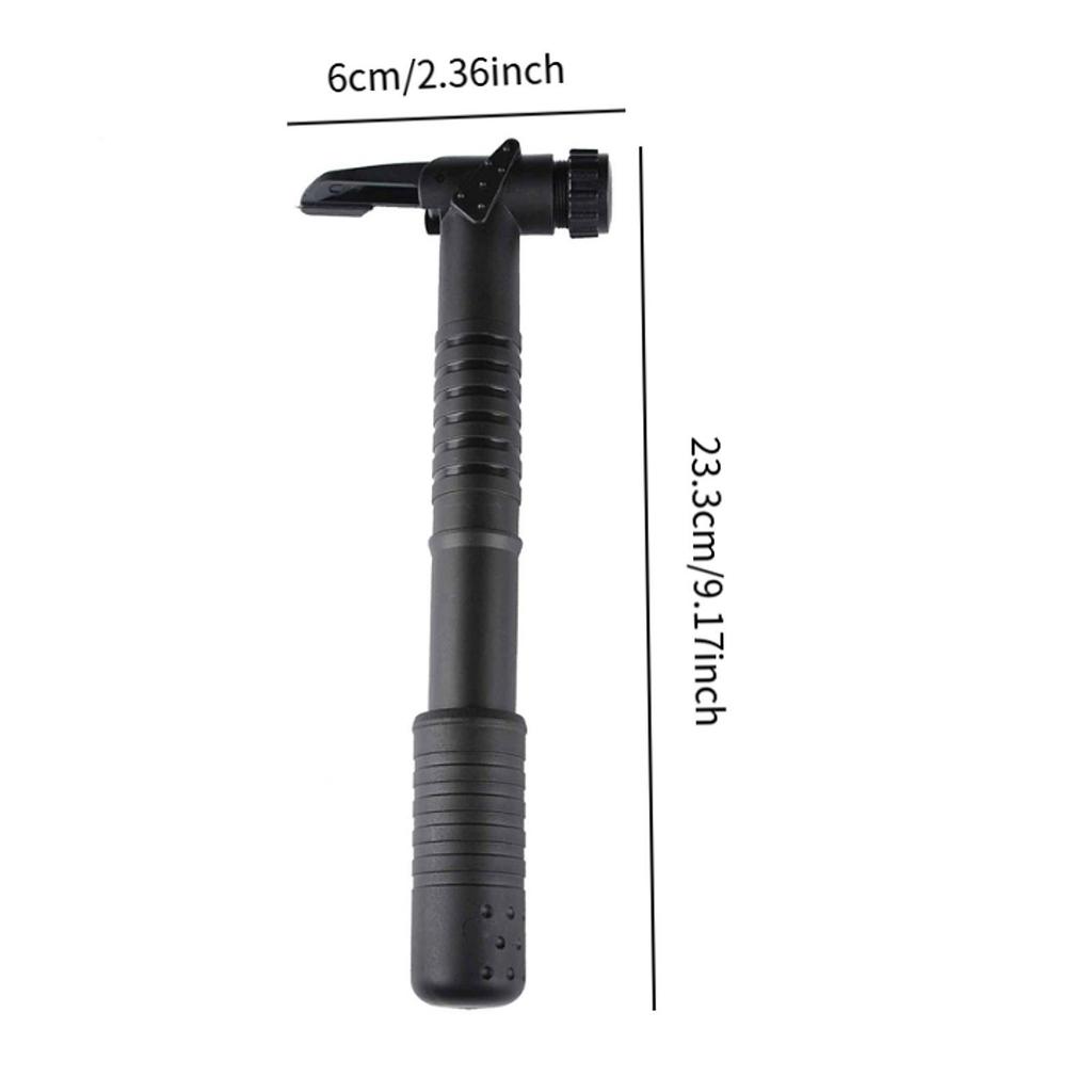 Mini Bicycle Pump Small Cycling Telescopic Barrel Easy Pumping Football Basketball Volleyball Fast Inflation Bike Hand Pump