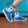 adidas Originály SUPERSTAR J Odolné proti oděru Nízké Dětské Skateboardové boty Modré Unisex GZ1774
