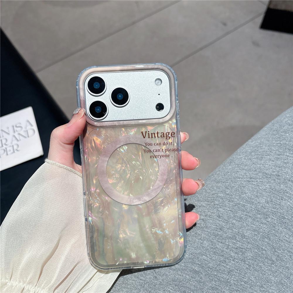 Applicable To Apple 17 Mobile Phone Case Gradual Change Shell Pattern Iphone17promax Magnetic Case 17pro Anti-drop Protection