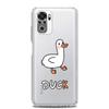 Custodia per Telefono Trasparente Gioco Paperella Carina Cartone Animato Per Xiaomi Redmi Note 12 10C 10 11 9 8 Pro Plus 9S 7 8T 9T 9A 8A 9C K50 K40 Cover