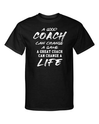Ein guter Trainer ändert ein Spiel Ein großartiger Trainer Geschenk Modernes Lustiges Grafik T-Shirt