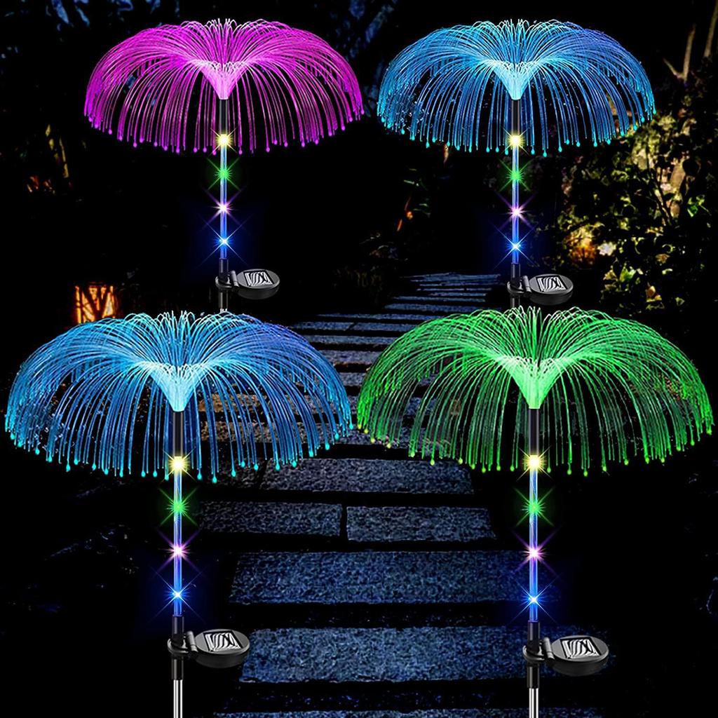 Christmas Jellyfish Garden Light Solar RGB Conversion Light Suitable for Wedding , Courtyards, Lawn Terraces Christmas Decoration