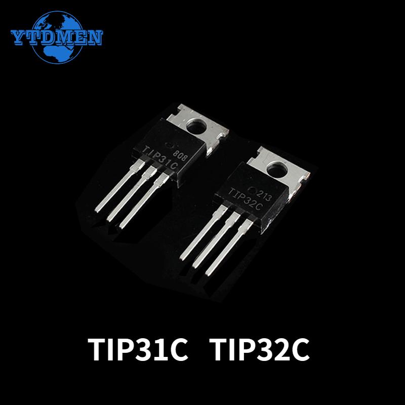 5 Stück TIP31C TIP32C Transistor TO-220 TIP31 TIP32 IC Chip Kit