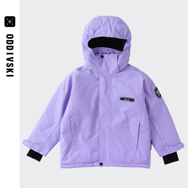ODDIVSKI Kids  Thickened Waterproof Ski Jacket 120cm
