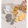 Yhpup Stainless Steel Metal Round Big Stud Earrings PVD Plated Waterproof Daily Versatile Casual Statement Jewelry Wholesale