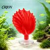 Colorful Aquarium Decor Betta Fish Hammock, Shell Resting Pad with Suction Cup, Aquatic Pet Supplies Bubble Nesting Habitat for Tank, Accessories Cup