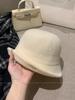 High-quality crimped wool top hat women's autumn and winter fashion daughter hat showing face little fisherman hat children's basin hat
