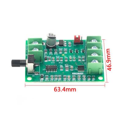 Bürstenloser Gleichstrommotor-Treiber-Controller-Board, Überstromschutz für Festplattenmotor, Gleichstrom 7 V-12 V