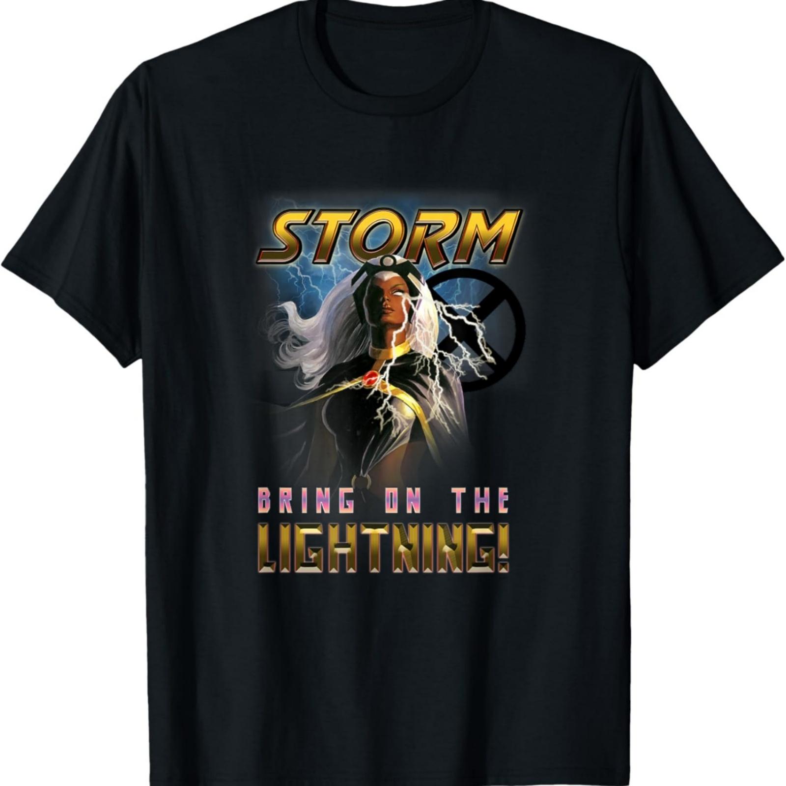 Футболка Marvel X-Men Шторм Принеси Молнию Ретро-снимок S