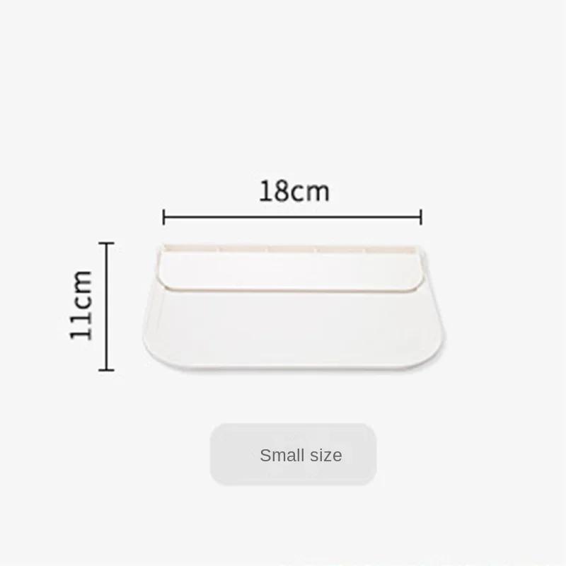 

Складная настенная полка, настенная пластиковая плавающая полка без отверстий, для хранения одежды, туалета, полотенец и т. д.