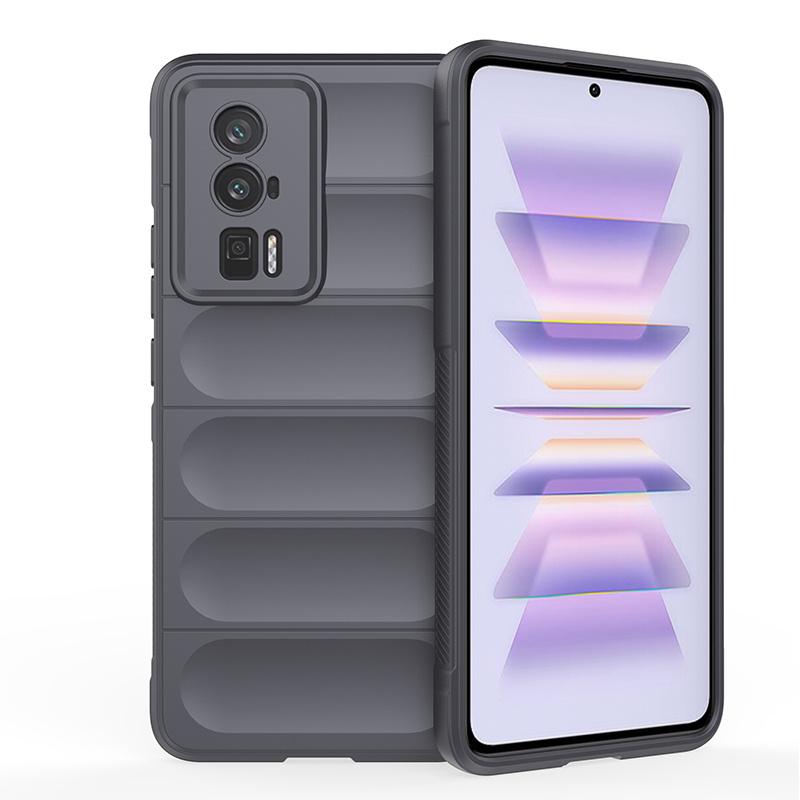 For Poco F5 Pro Case Cover Poco F5 Pro Capa New Shockproof Rubber Armor Bumper Back Soft TPU Fundas Xiaomi Poco F 5 F5 Pro Cover