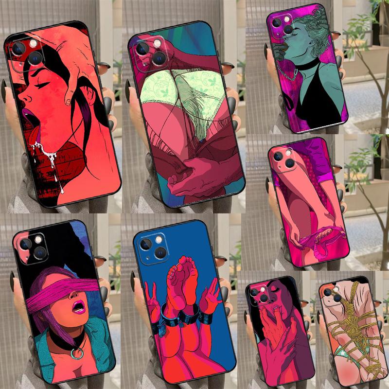Hot Girls Bikini Sexy Phone Case For Samsung Galaxy S25 S24 S21 S20 S22 S23 Ultra S9 S10 Plus S25 FE Cover Coque