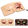 Pelle per Pratica Tatuaggio Sopracciglia Modello Realistico 3D Pad per Allenamento Eyeliner Viso Pratica Eyeliner