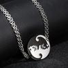 Couples Jewelry Couple Necklace Stainless Steel Animal Pendant Necklace