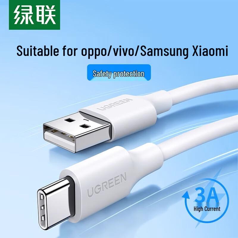 UGREEN USB-A to Type-C Fast Charging Cable 0.5m