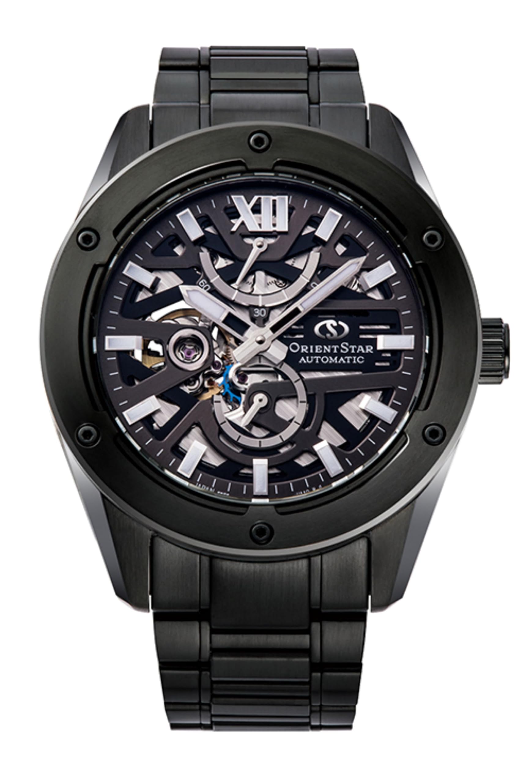 

ORIENT STAR Automatic Watch M34 F8 Skeleton Mechanical Made in Japan Domestic Manufacturer Warranty Black [Orient Star] Avant-Garde 2-Year RK-BZ0004B