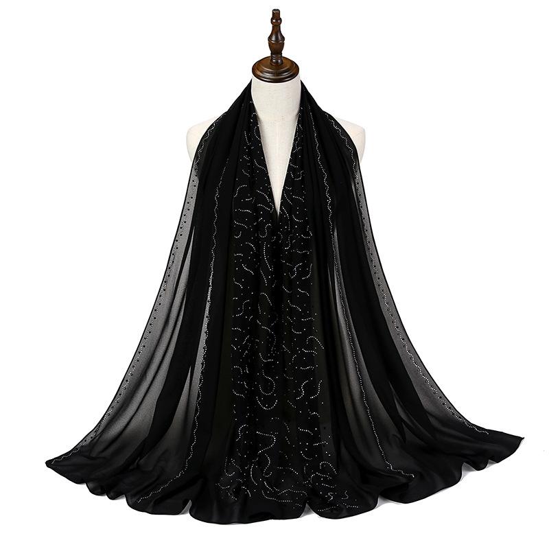 New Summer Luxury Elegant Women Silk Scarf Beach Wrap Shawl Chiffon Sparkly Sunscreen Bandana Hijab Mujer Scarve Pareo Foulard