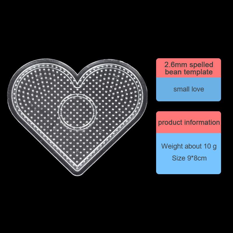 

5 типов выбора 2,6 мм Perler бусины шаблон Pegboard для Hama бусин инструмент Diy обучающая головоломка Beadbond игрушка