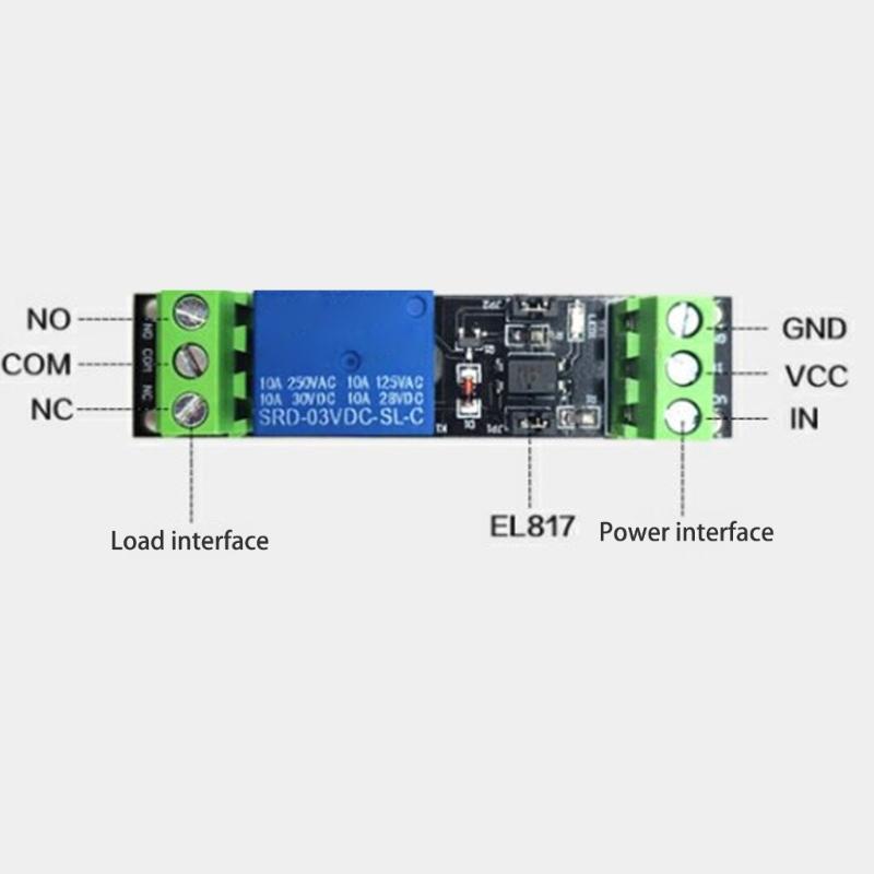 Industrial Optocoupler Relays Module High Voltages Isolation Relays Isolated Drive Module For Microcontrollers 3V 3.3V Applications