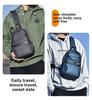 Men's 2023 Trendy European & American Style Multifunctional Chest Messenger Bag