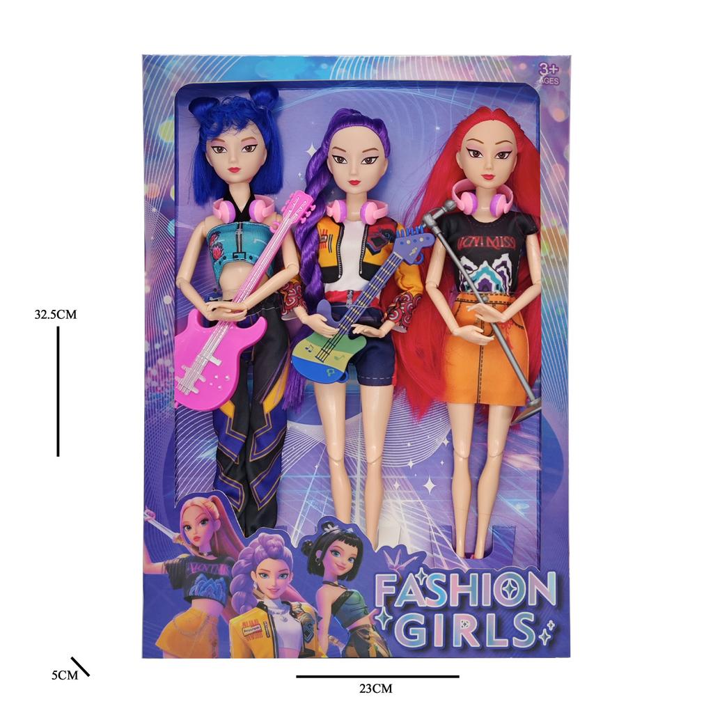 New K-POP Girl Group Doll, Witch Hunter Girl Group Set, Themed Toy